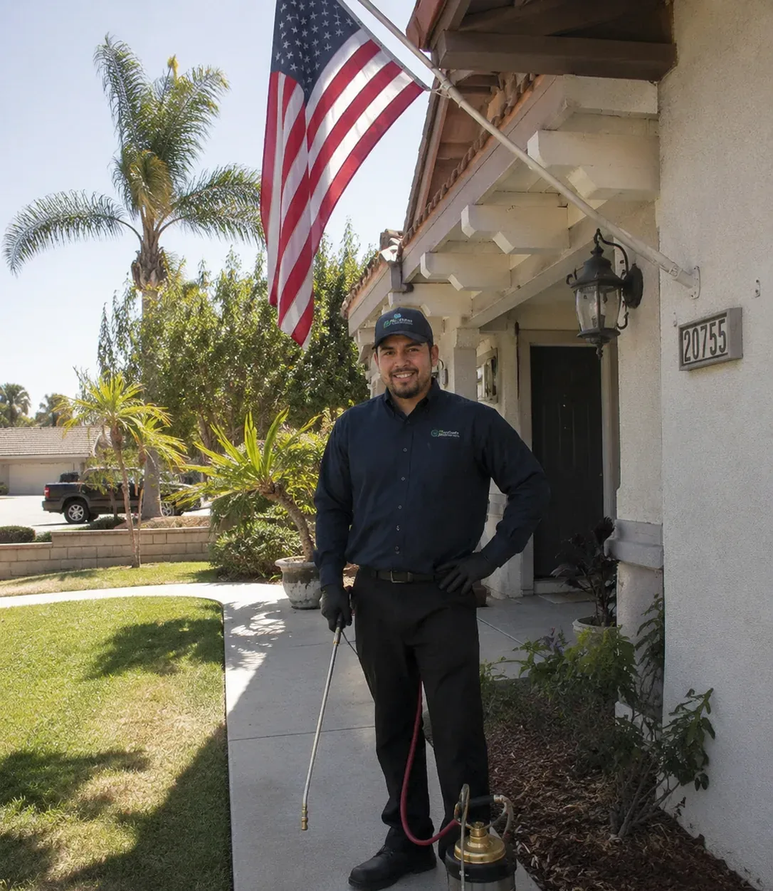Rodent inspection at a home in the United States